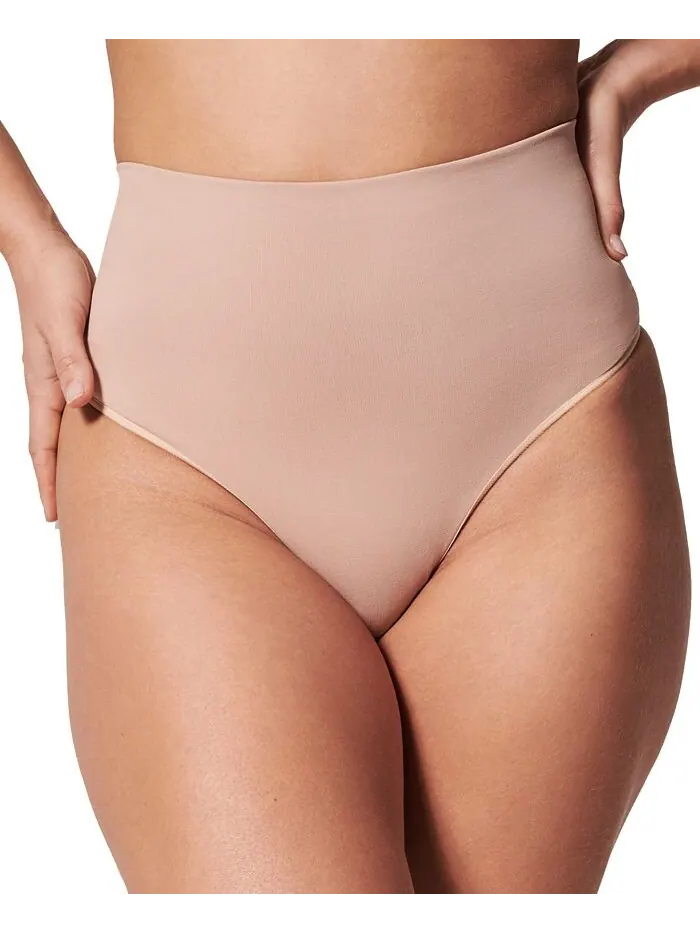 Женское нижнее белье-стринги EcoCare Shaping 40048R SPANX — изображение 1 из 4, черный