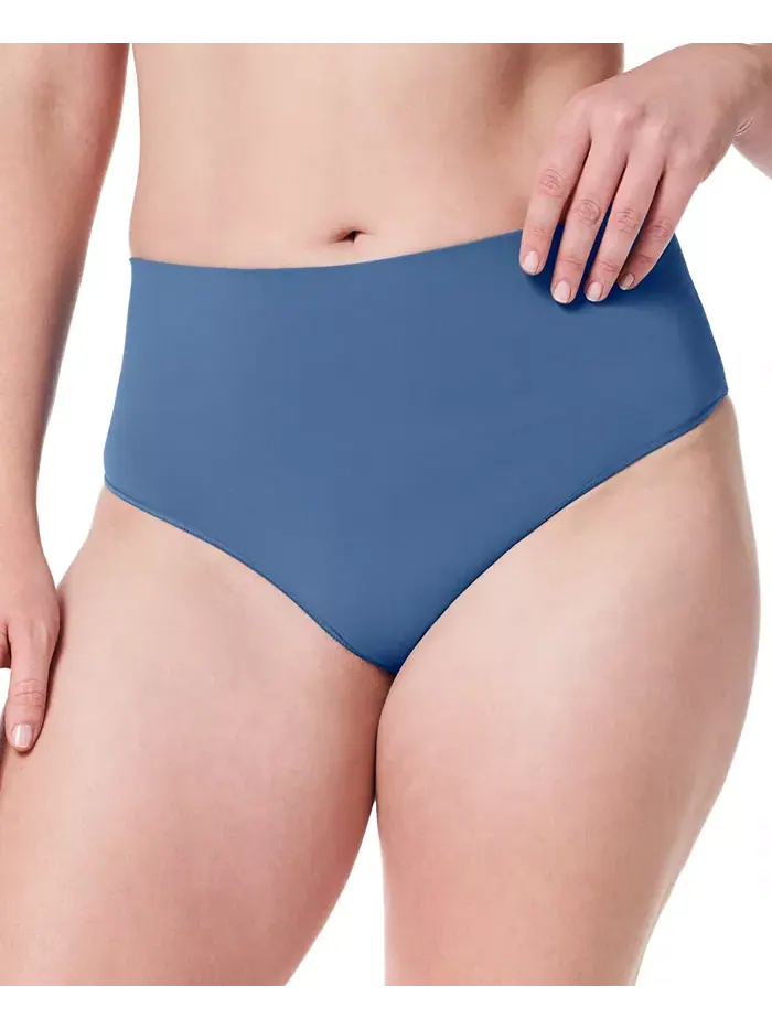 Женские корректирующие трусы-стринги EcoCare 40048R SPANX — изображение 1 из 3, индиго