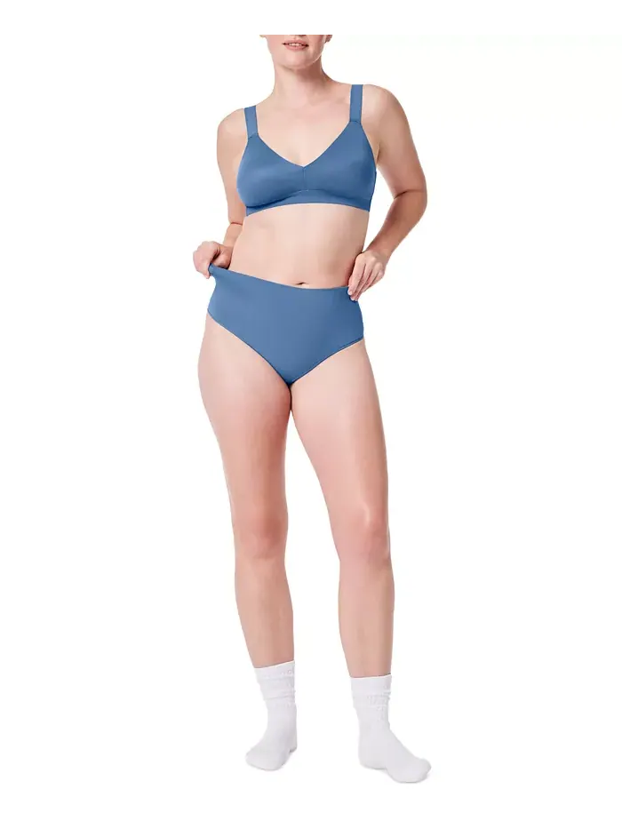 Женские корректирующие трусы-стринги EcoCare 40048R SPANX — изображение 3 из 3, индиго
