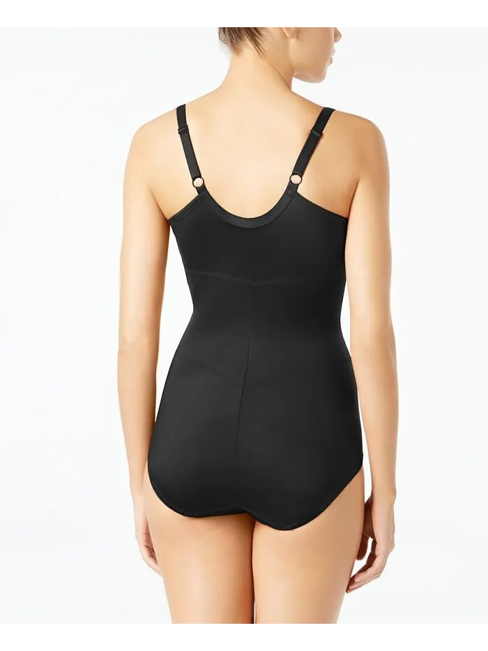 Женское моделирующее боди без подкладки с отделкой Firm Control1456 Maidenform — изображение 2 из 2, черный