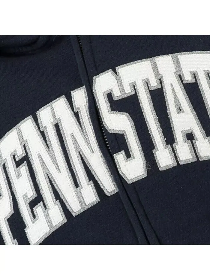 Женская толстовка с капюшоном Penn State Nittany Lions с арочным названием и молнией Colosseum — изображение 2 из 5