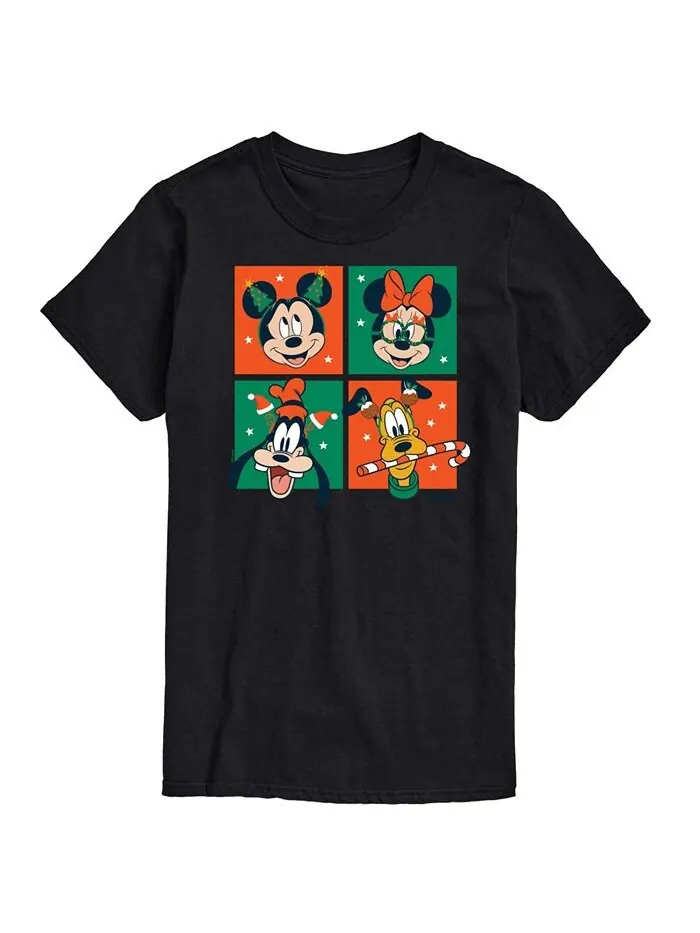 Мужская футболка Disney Holiday с короткими рукавами AIRWAVES — изображение 1 из 3, черный