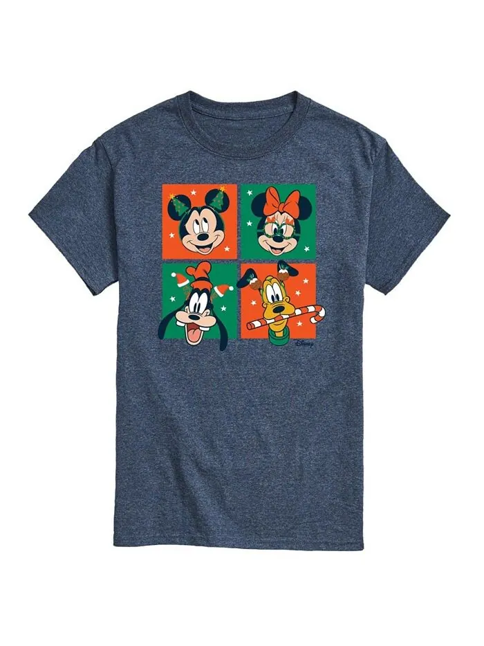 Мужская футболка Disney Holiday с короткими рукавами AIRWAVES — изображение 1 из 3, синий
