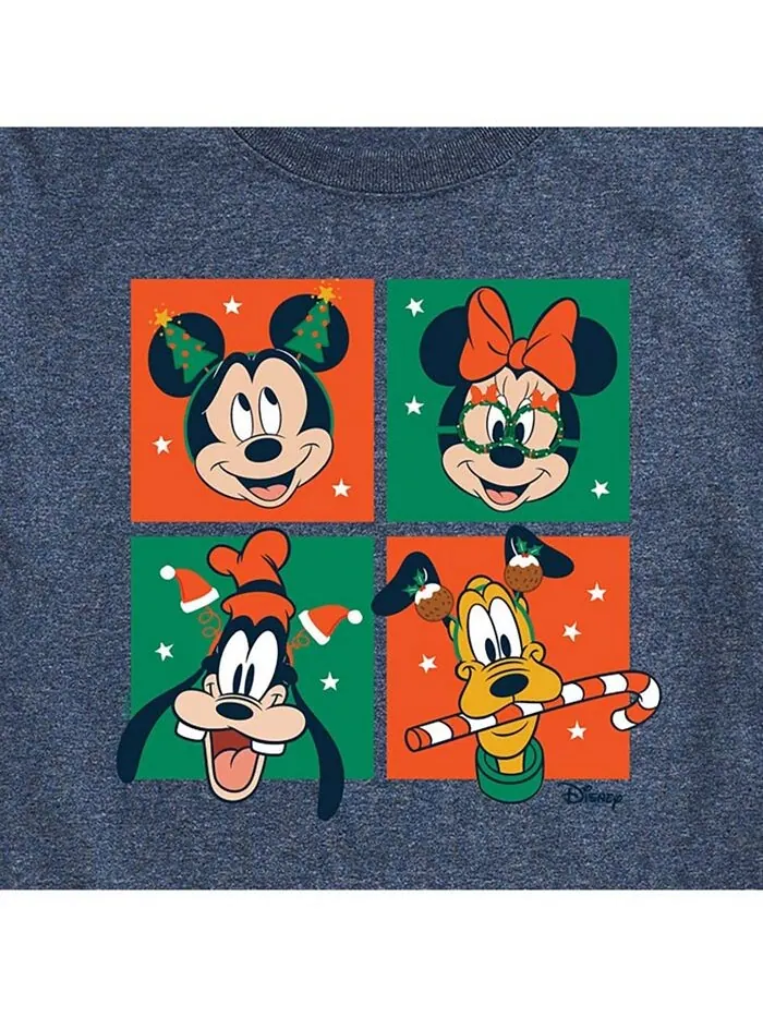 Мужская футболка Disney Holiday с короткими рукавами AIRWAVES — изображение 3 из 3, синий