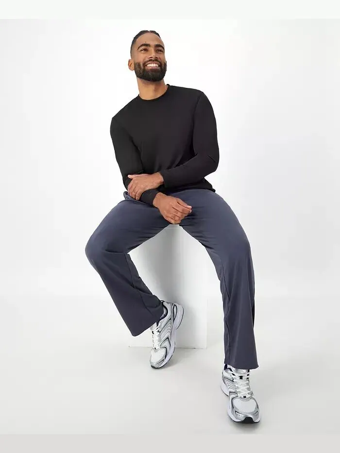 Мужская футболка Sport с длинными рукавами Cool DRI Performance, 2 шт Hanes — изображение 1 из 5, черный