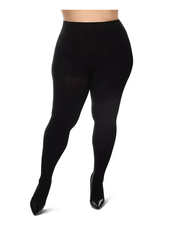 Женские плотные колготки FirmFit с утягивающим верхом плотностью 90 ден MM-2892 MeMoi — изображение 2 из 3, черный