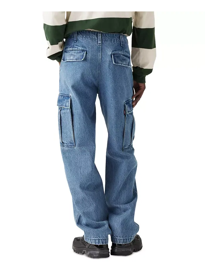 Мужские карго штаны XX Relaxed Fit прямого кроя Levi'S — изображение 2 из 3, синий