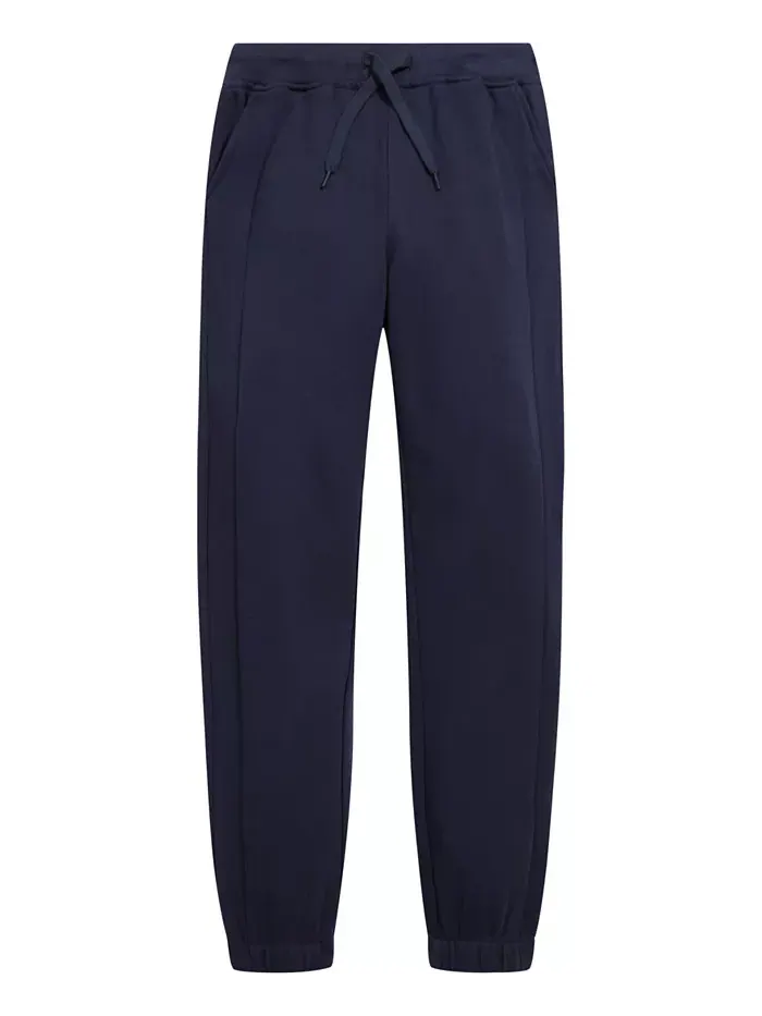 Брюки-джоггеры на шнурке Big Girls Uniform Knit Performance Nautica — изображение 1 из 2, темно-синий