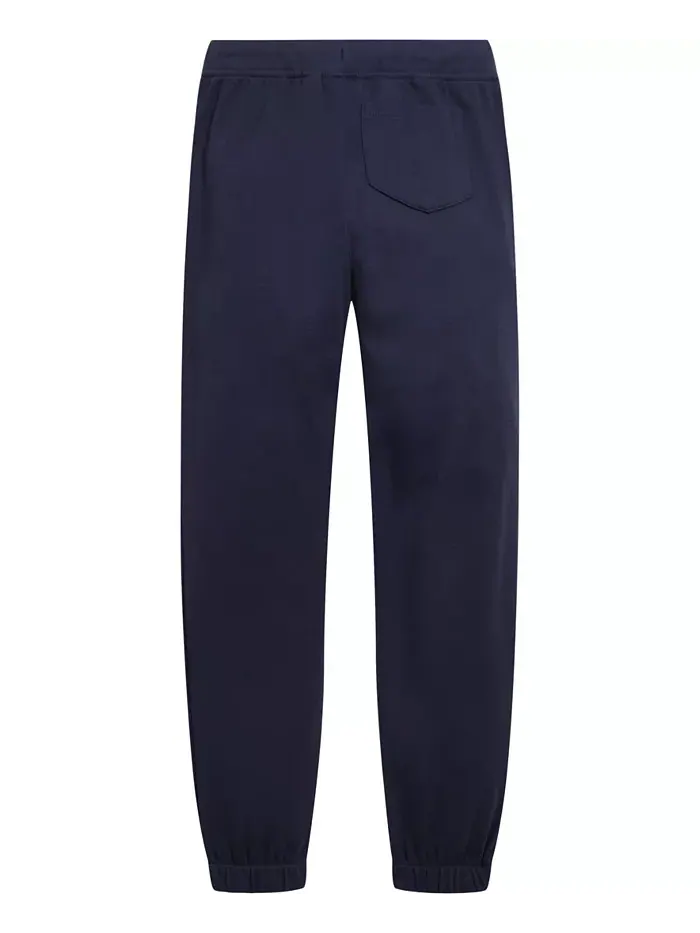 Брюки-джоггеры на шнурке Big Girls Uniform Knit Performance Nautica — изображение 2 из 2, темно-синий