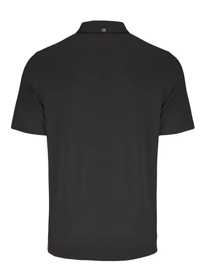 Футболка-поло мужская Forge Eco Stretch из переработанного материала Cutter & Buck — изображение 2 из 2, черный
