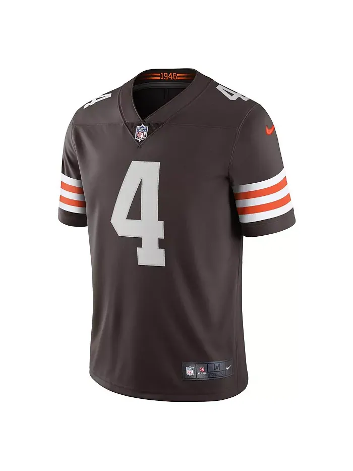Мужская лимитированная джерси Cleveland 2020 Vapor Deshaun Watson Nike — изображение 3 из 5, коричневый