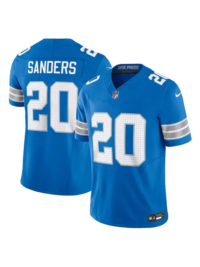 Мужская альтернативная лимитированная джерси Detroit Lions Vapor F.U.S.E. Barry Sanders Nike — изображение 1 из 5