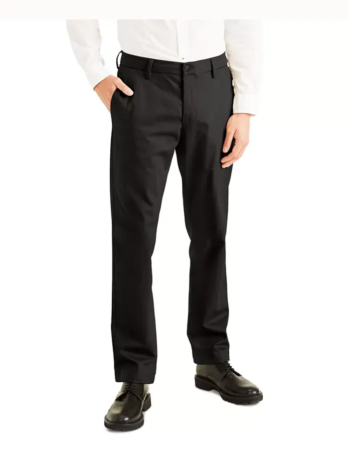 Мужские брюки Signature Slim Fit Iron Free Khaki с защитой от пятен Dockers