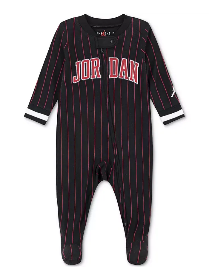 Детский комбинезон MJ 23 Jersey с ножками Jordan — черный