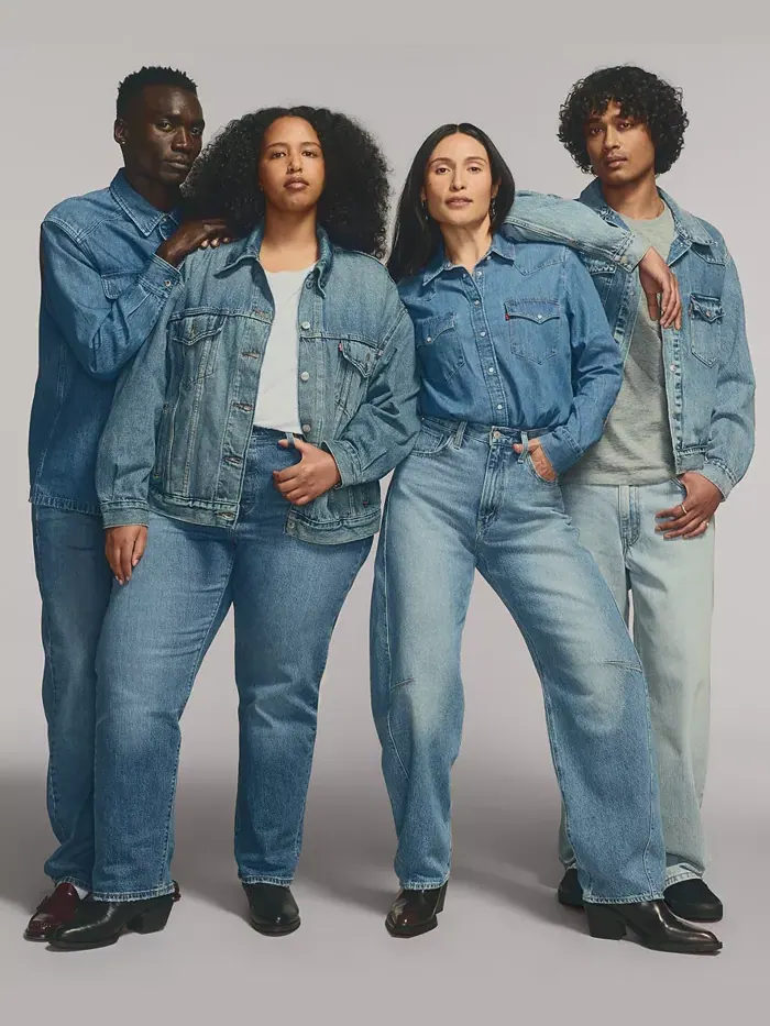 Женские джинсы Cinch с высокой посадкой и бочкообразными штанинами Levi'S — изображение 4 из 9, черный