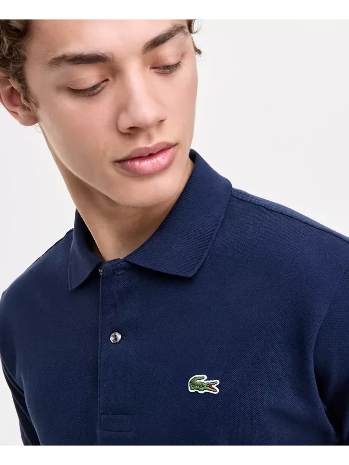 Поло Lacoste, мужское, классическое короткорукавное — изображение 4 из 5