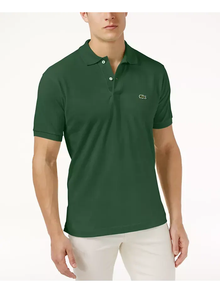 Поло Lacoste, мужское, классическое короткорукавное пике — изображение 1 из 1