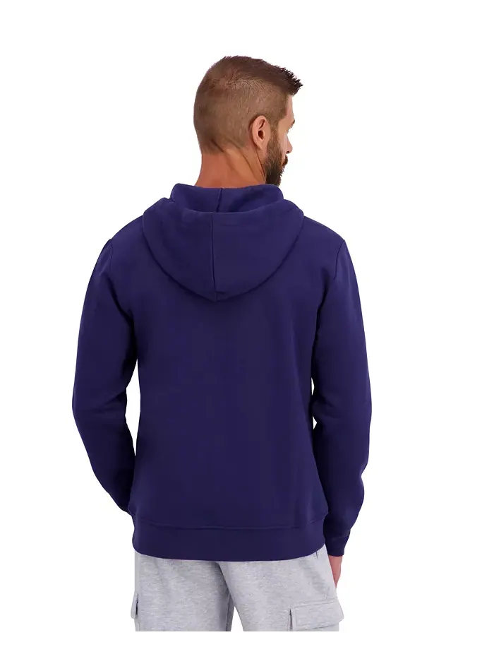 Мужская худи с молнией из флиса Regular Reebok — изображение 2 из 3, синий