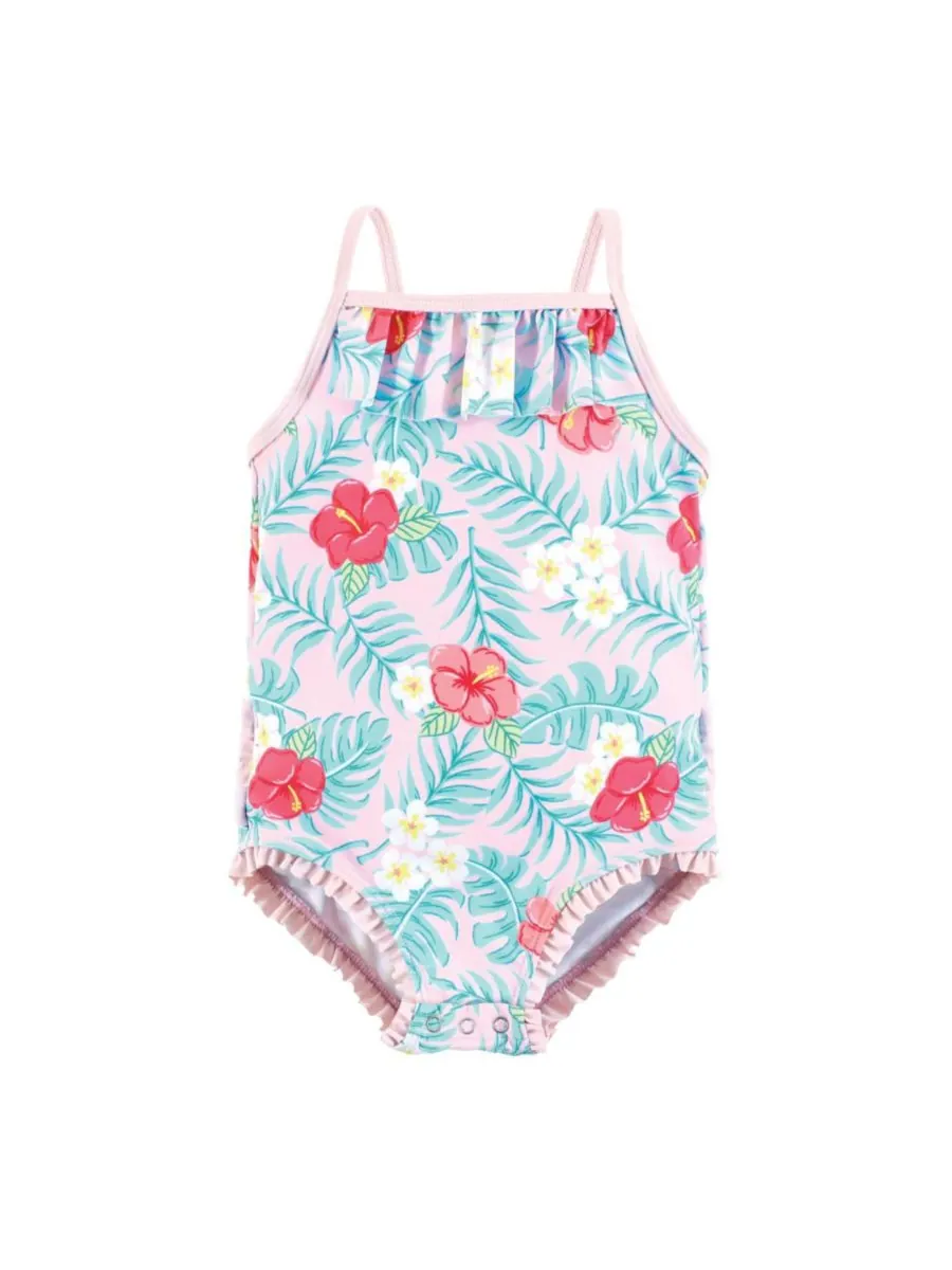 Детский купальник, подсолнух Hudson Baby, Tropical floral — изображение 1 из 2
