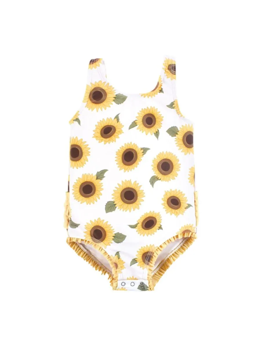 Детский купальник, подсолнух Hudson Baby — изображение 1 из 2, желтый