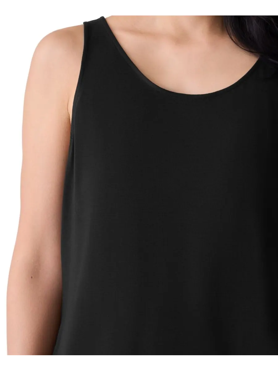 Женская майка без рукавов Eileen Fisher — изображение 4 из 4, черный