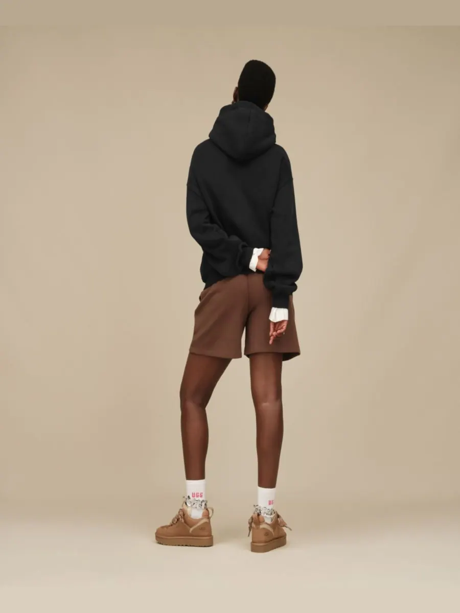 Женская толстовка UGG оверсайз с графическим принтом UGG — изображение 5 из 5, черный