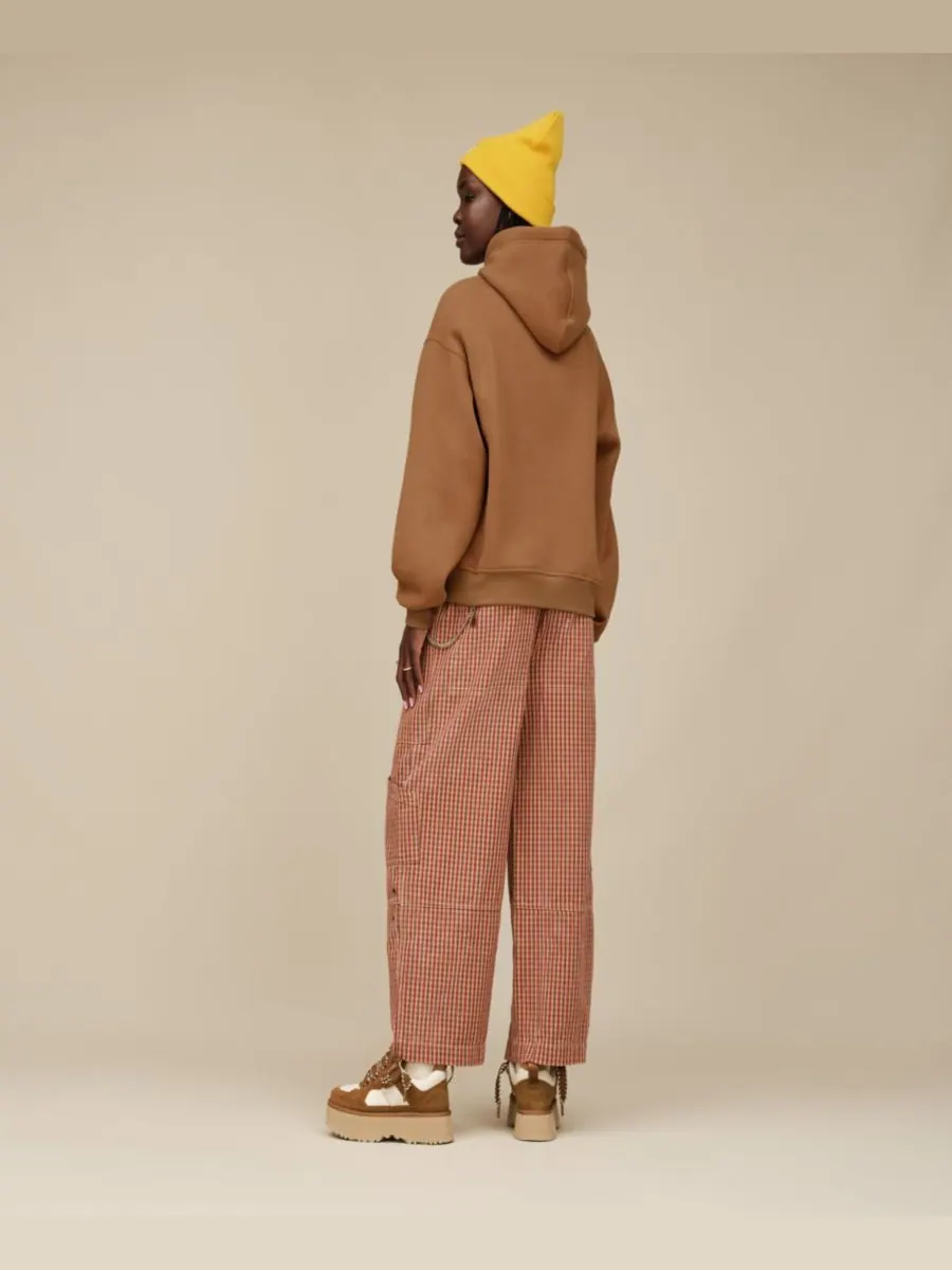 Женская толстовка UGG оверсайз с графическим принтом UGG — изображение 5 из 5, орех