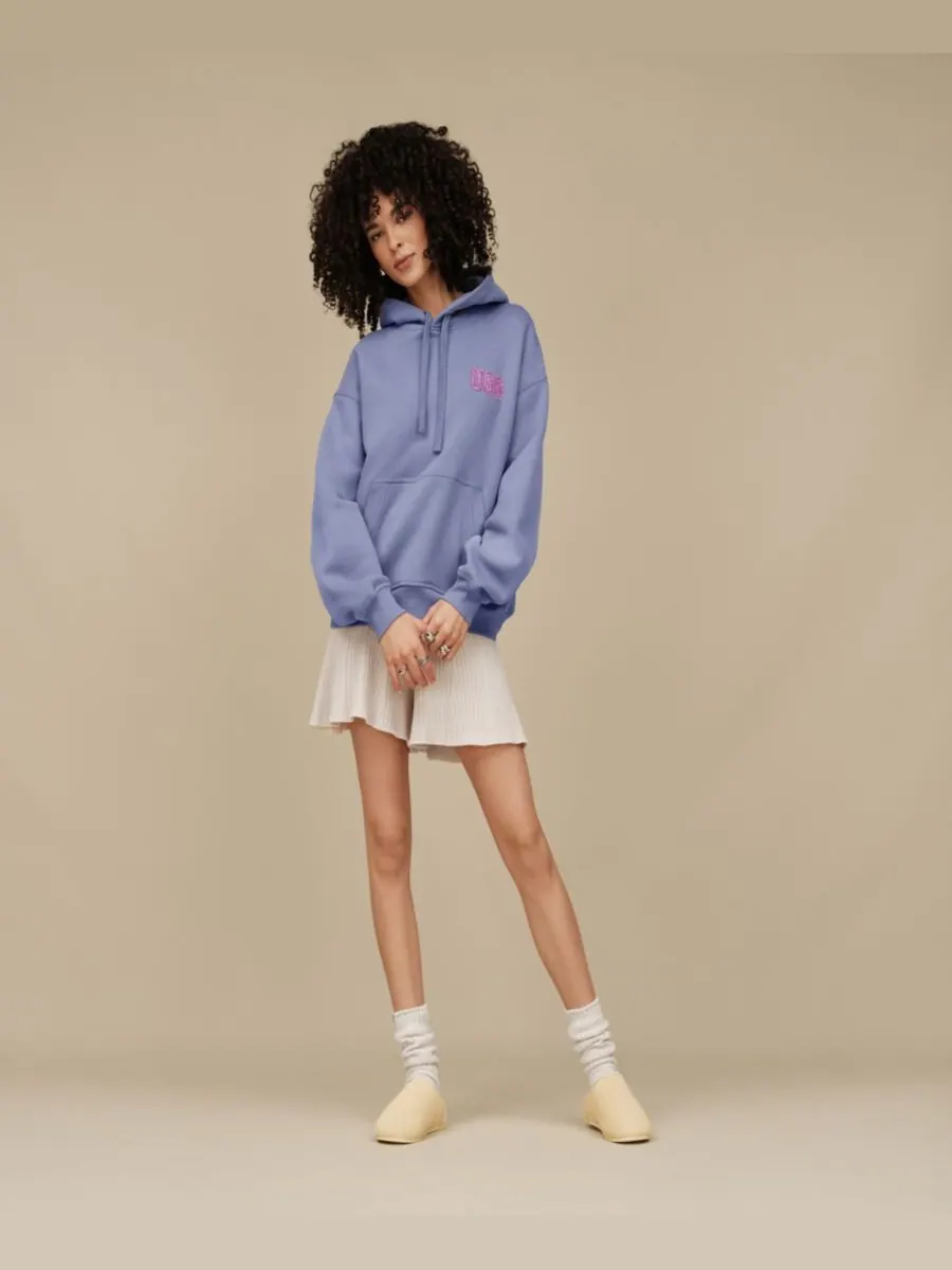Женская толстовка UGG оверсайз с графическим принтом UGG, Dart