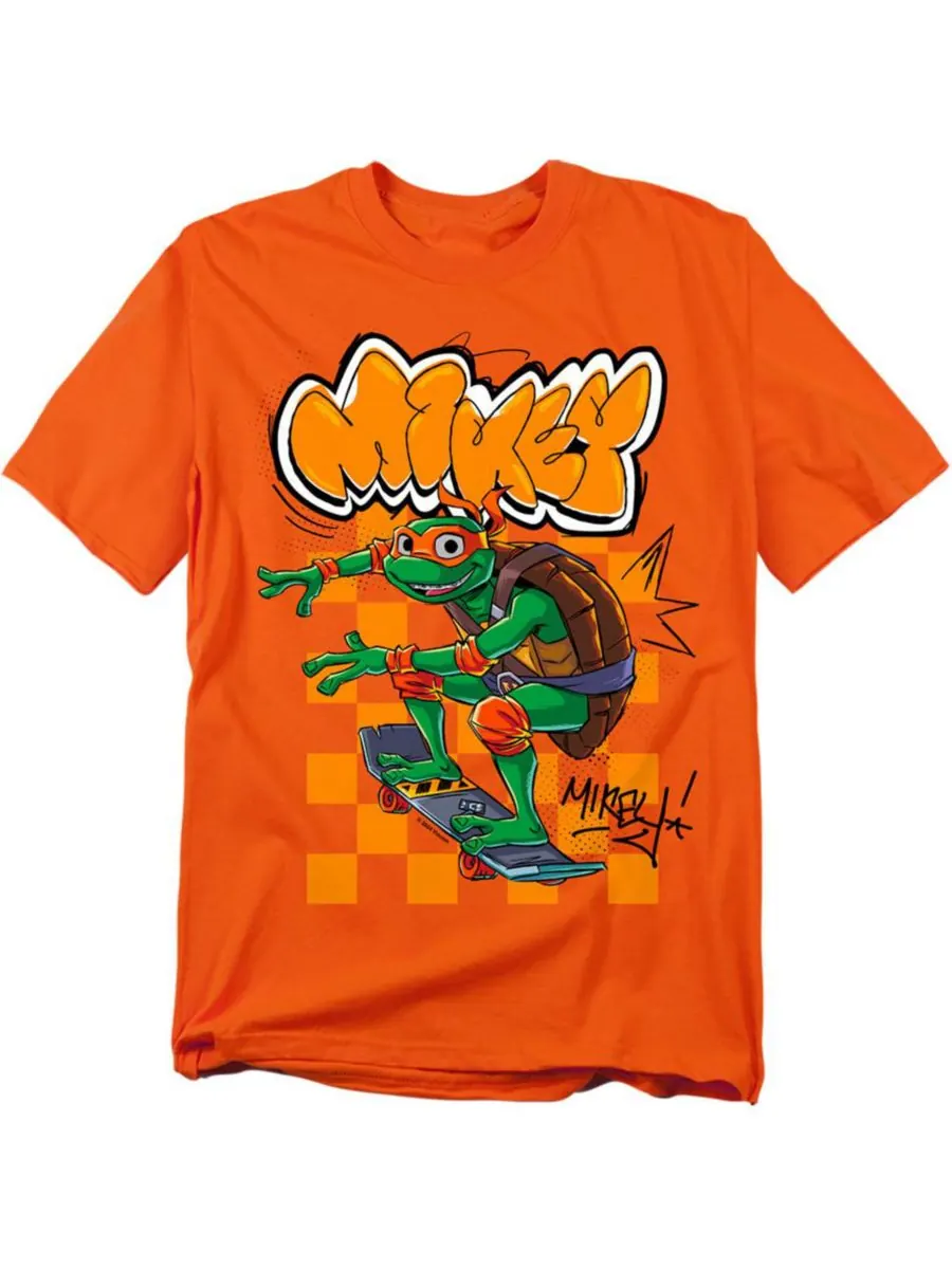 Футболка Big & Tall Tales Of The Mikey Skateboard TEENAGE MUTANT NINJA TURTLES — изображение 1 из 3, оранжевый