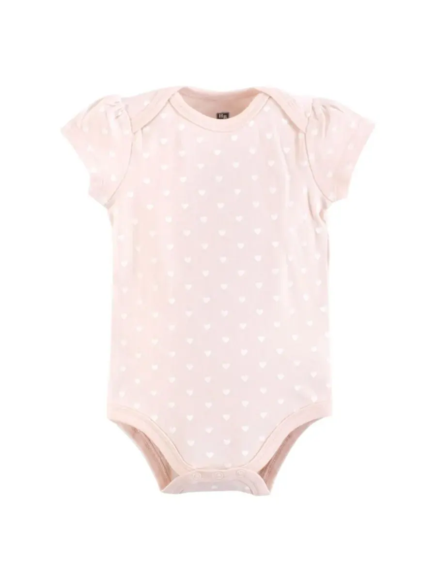 Комплект из 3 мягких хлопковых боди на каждый день Hudson Baby, Paris Tutu — изображение 4 из 5