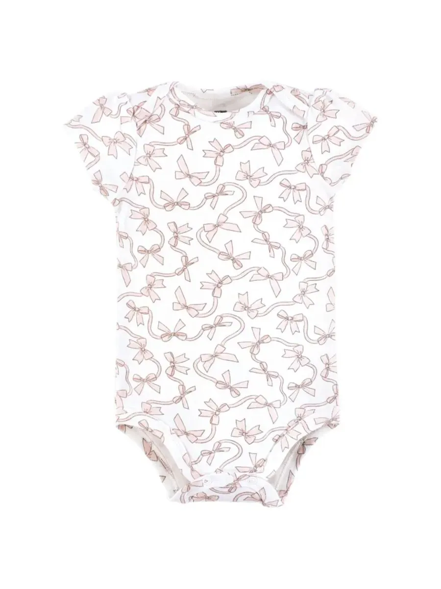 Комплект из 3 мягких хлопковых боди на каждый день Hudson Baby, Tutu Cute — изображение 5 из 5