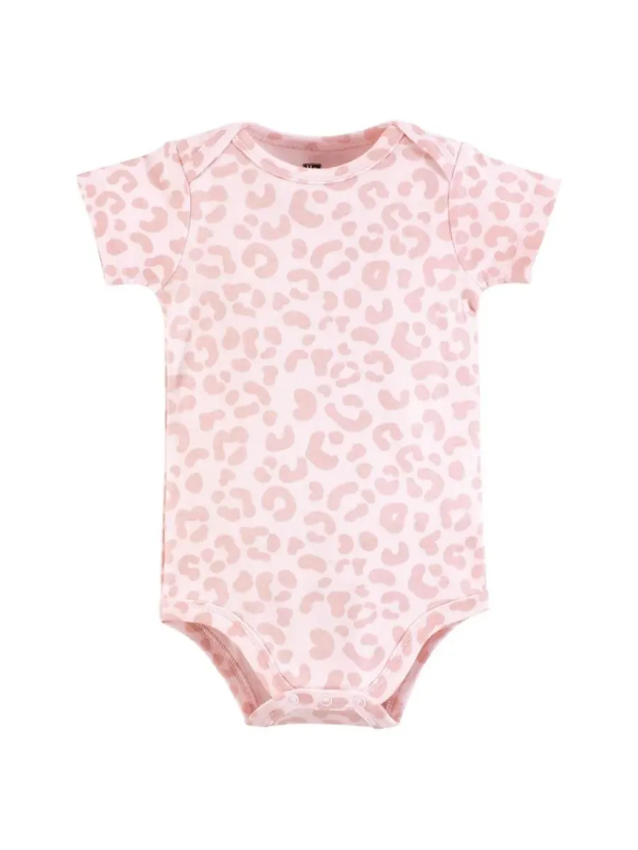 Комплект из 3 мягких хлопковых боди на каждый день Hudson Baby, Cutie Bear — изображение 3 из 5
