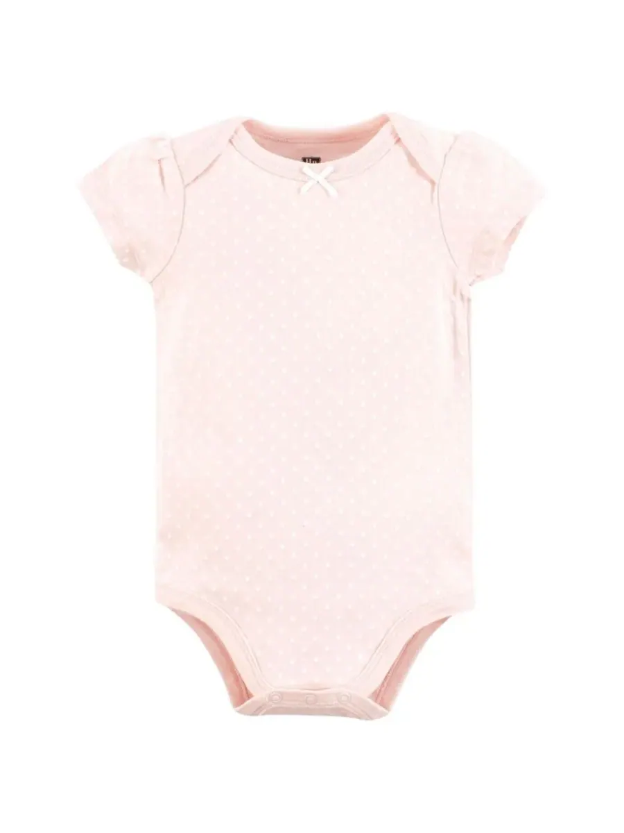 Комплект из 3 мягких хлопковых боди на каждый день Hudson Baby, Daddys Sweetheart — изображение 4 из 5