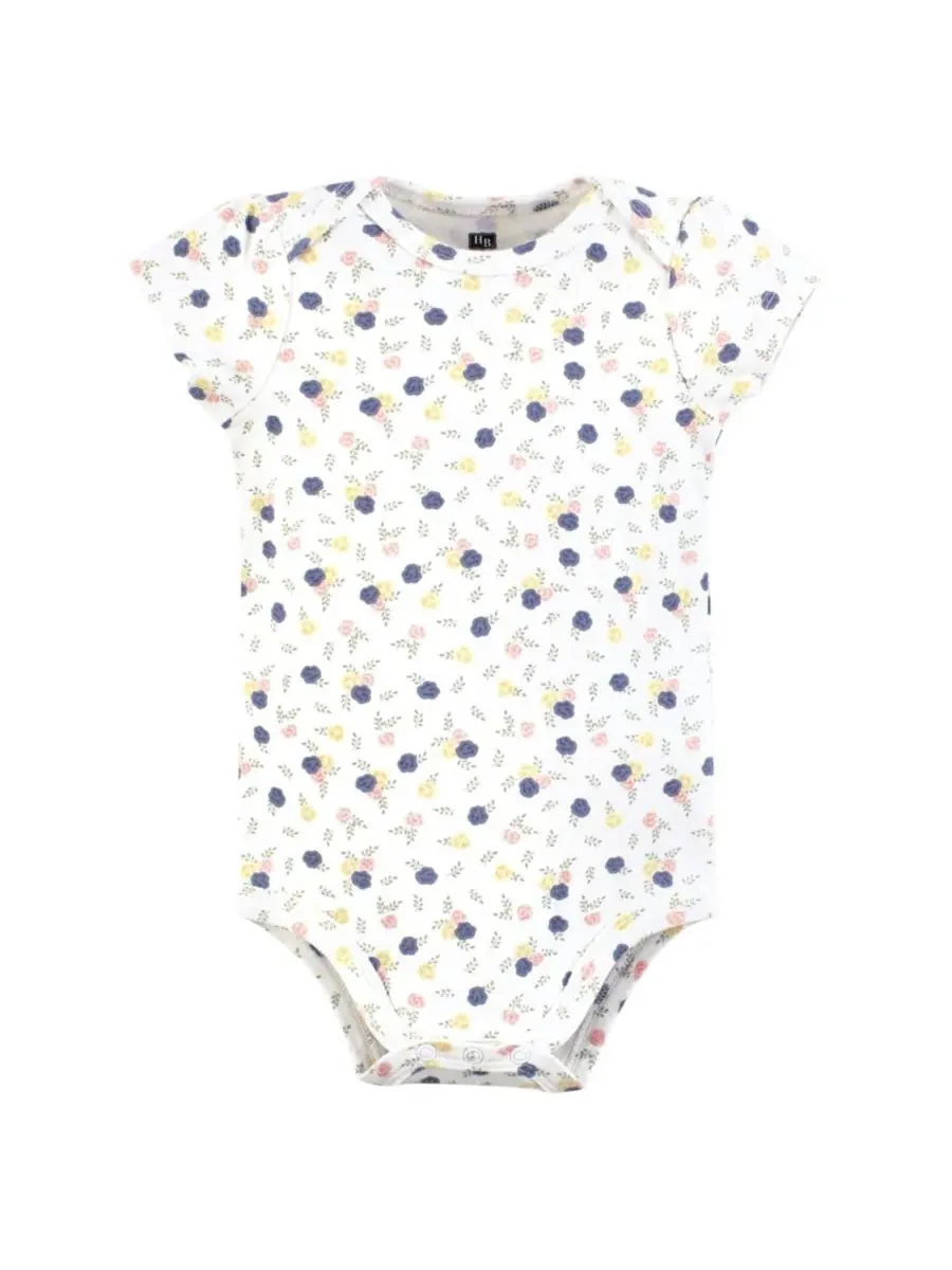 Комплект из 3 мягких хлопковых боди на каждый день Hudson Baby, Daddys Sweetheart — изображение 5 из 5