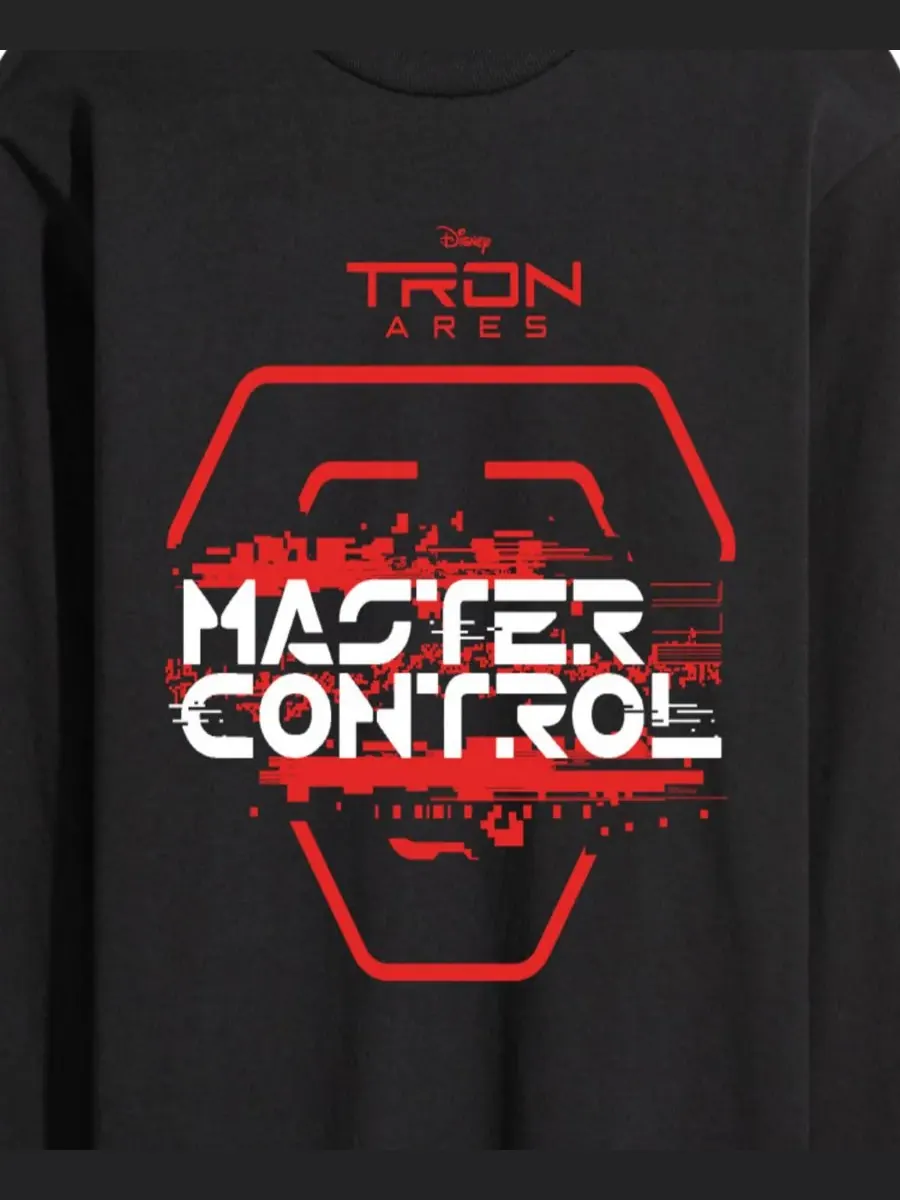 Мужская футболка с длинными рукавами TRON: Ares End Of Line с графическим принтом AIRWAVES — изображение 3 из 3, черный