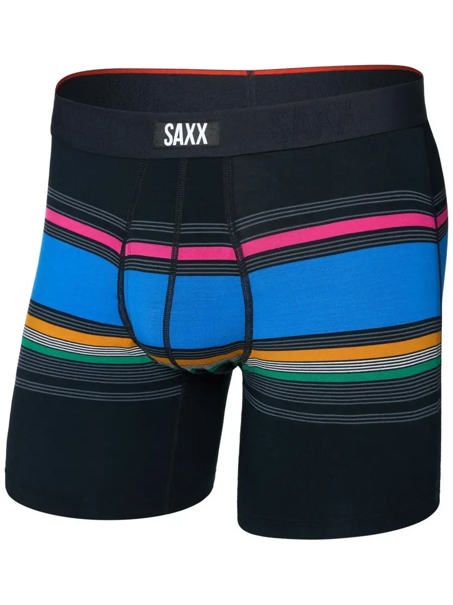 Мужские боксерские трусы Vibe Xtra Slim-Fit с принтом SAXX — изображение 1 из 3, мульти