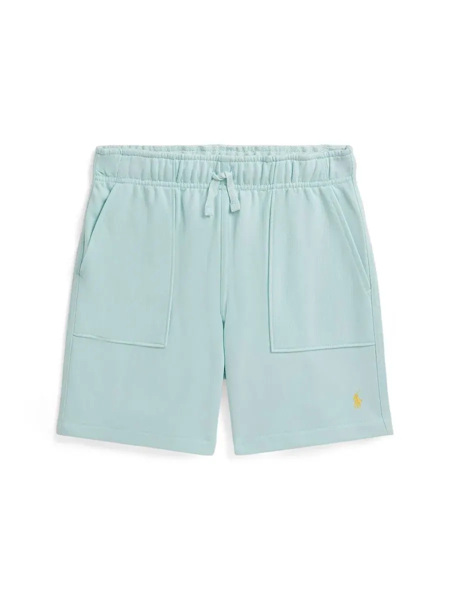 Детские шорты из французской махровой ткани, размер 8-20, на завязках Polo Ralph Lauren