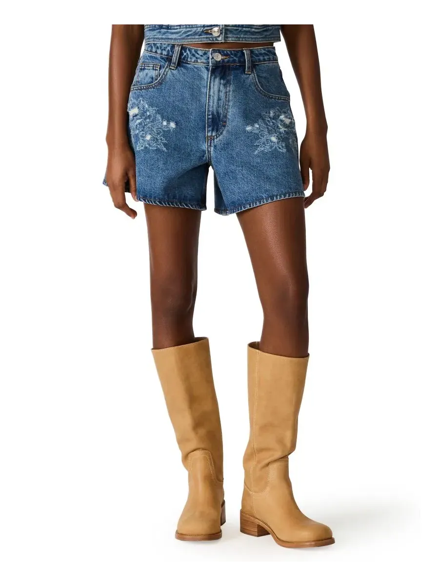 Женские джинсовые шорты Dayly со средней посадкой Steve Madden