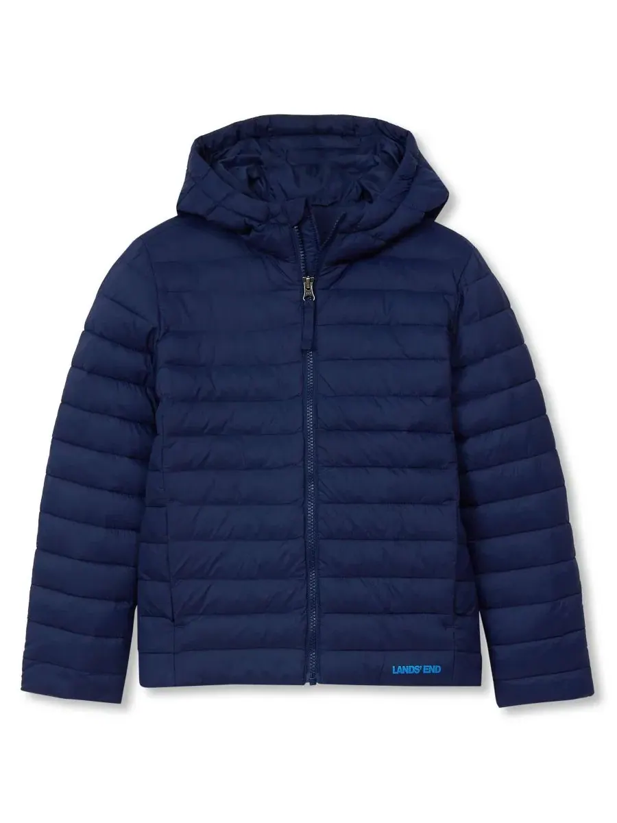 Детская куртка с капюшоном и утеплителем PrimaLoft, модель FeatherFree Insulated Hooded Packable — изображение 1 из 4