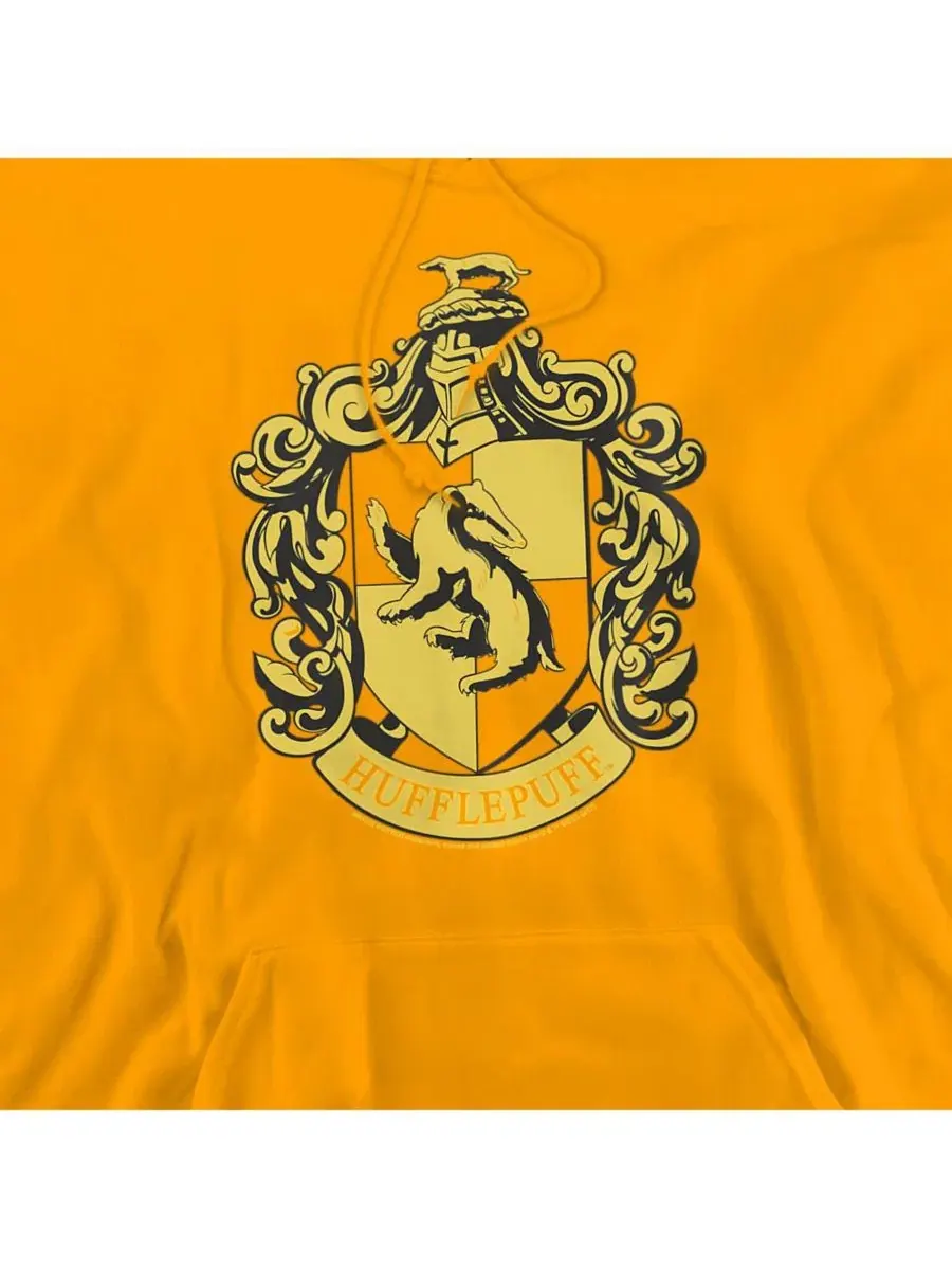 Худи с длинным рукавом Hufflepuff Crest Harry Potter — изображение 2 из 3, золото