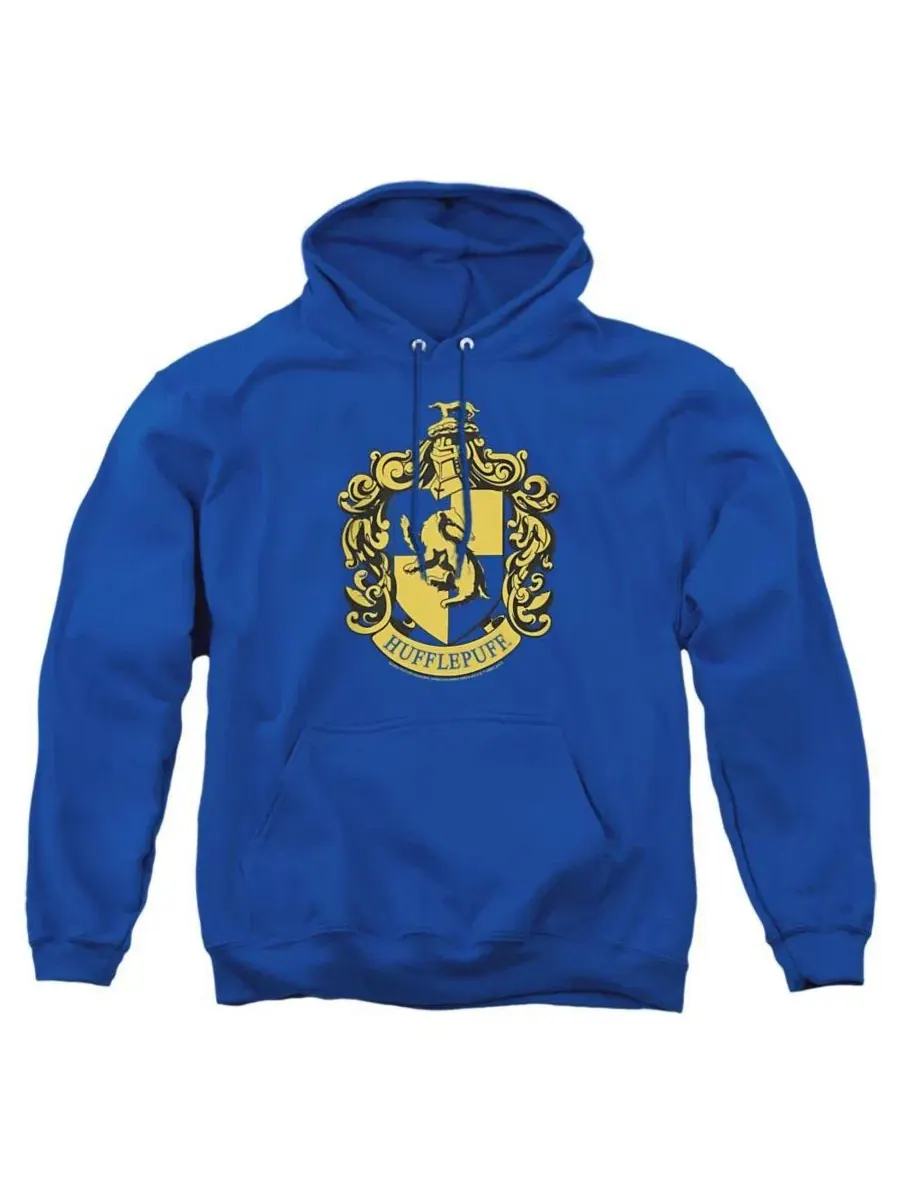 Худи с капюшоном Hufflepuff Crest Harry Potter — изображение 1 из 3, королевский