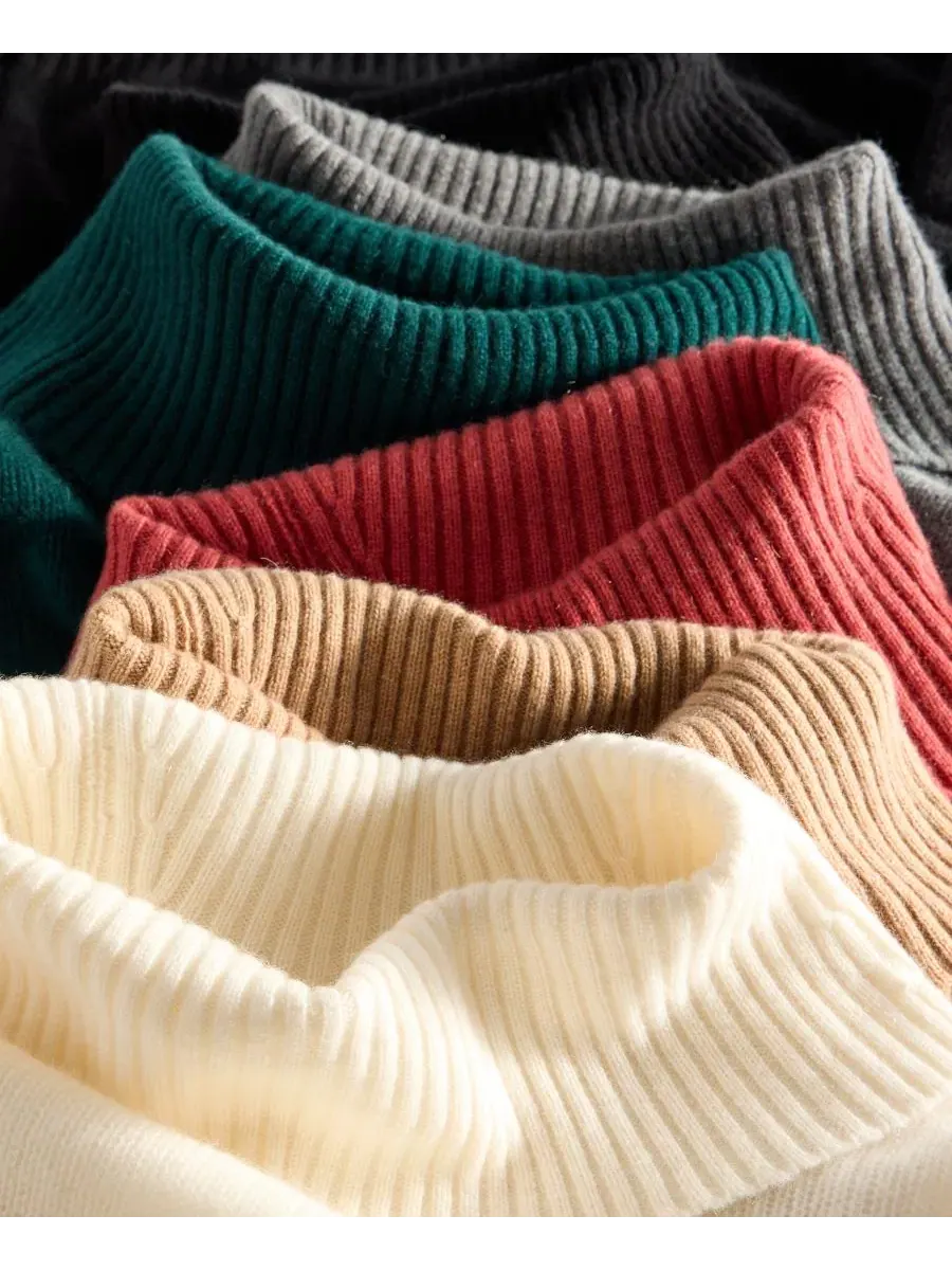 Свитер с высоким воротом из кашемира Relaxed Turtleneck Charter Club, Deep Pine — изображение 6 из 6