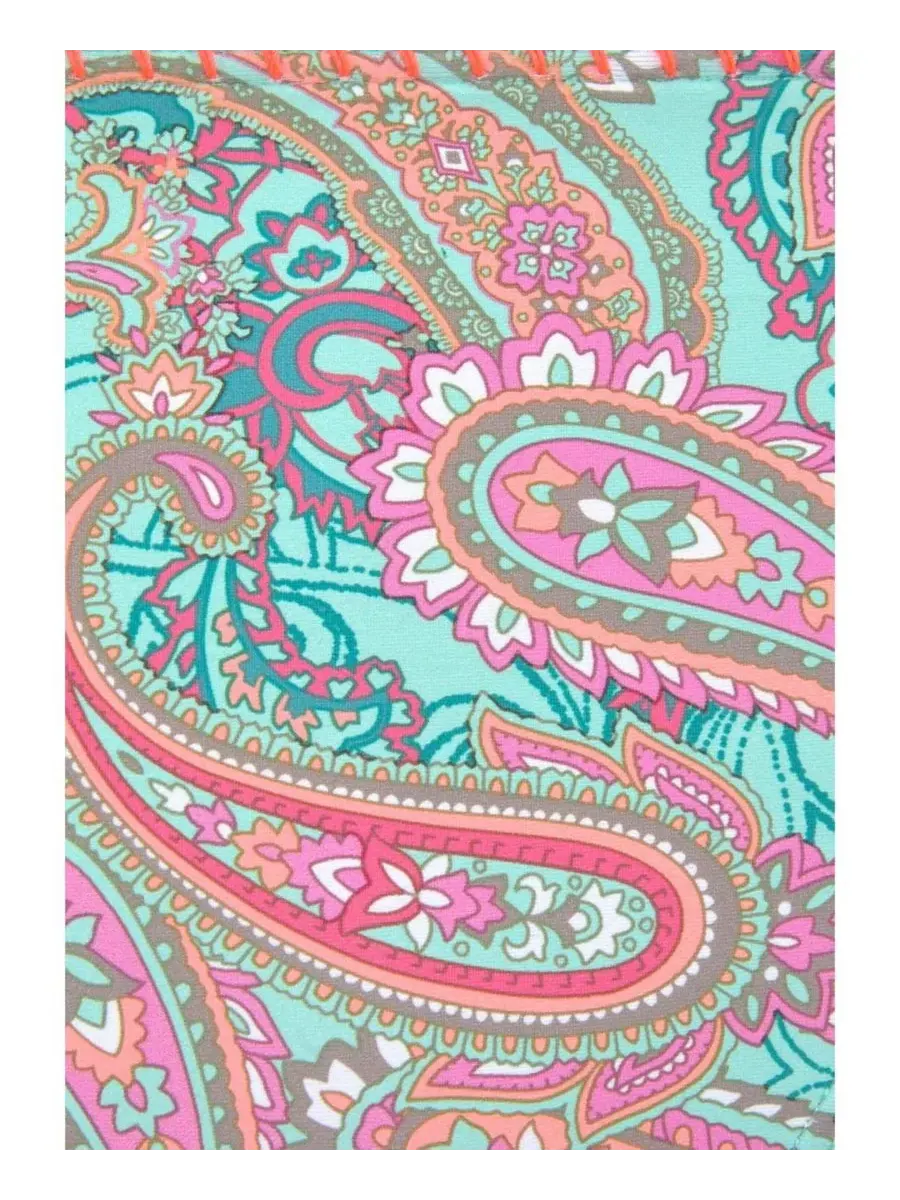 Бикини-топ с принтом пейсли и косточками, модель Paisley Print Underwire LASCANA — изображение 6 из 6, мульти