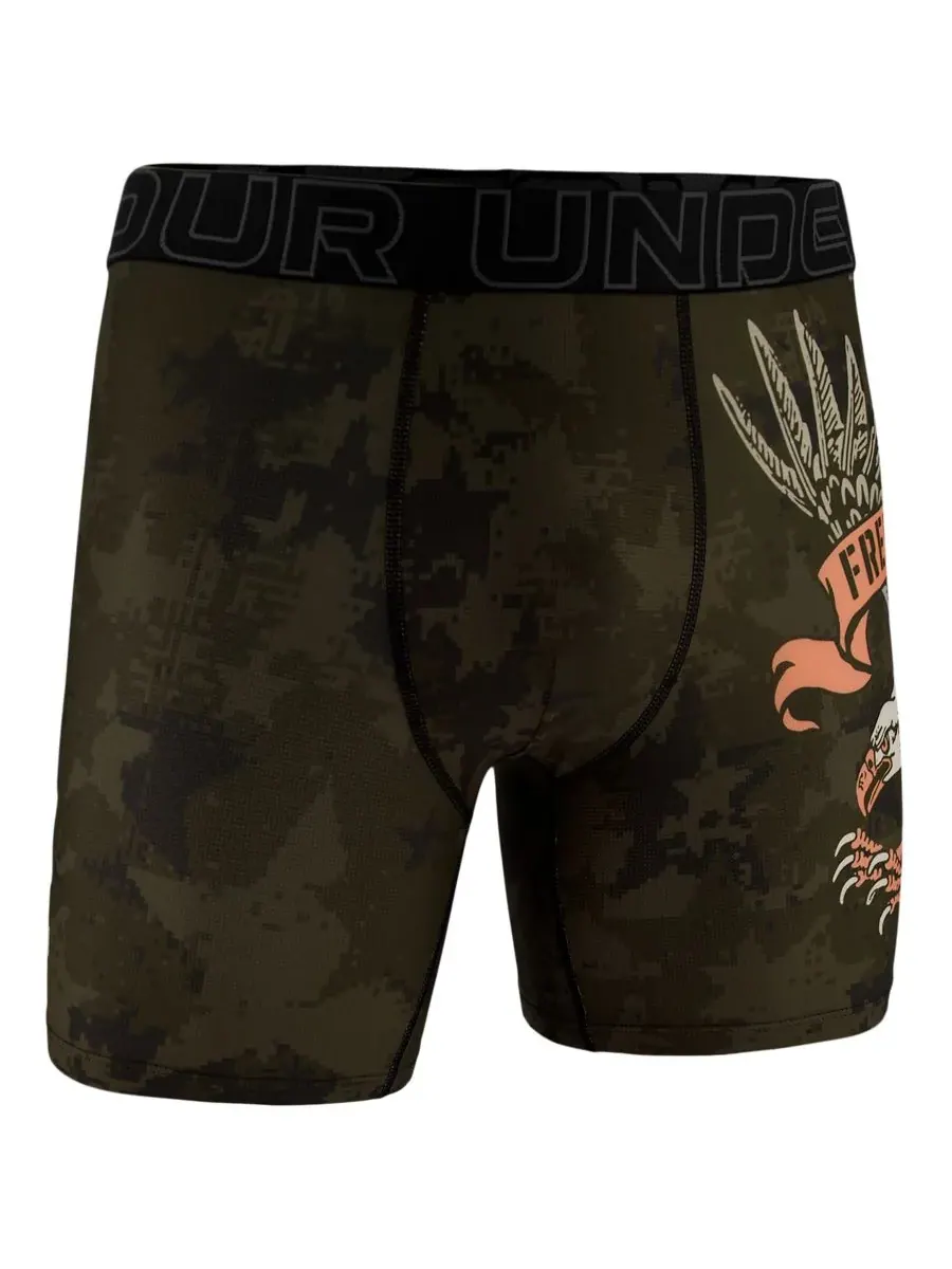 Under Armour Мужские боксеры Performance Tech — изображение 5 из 5, песочный