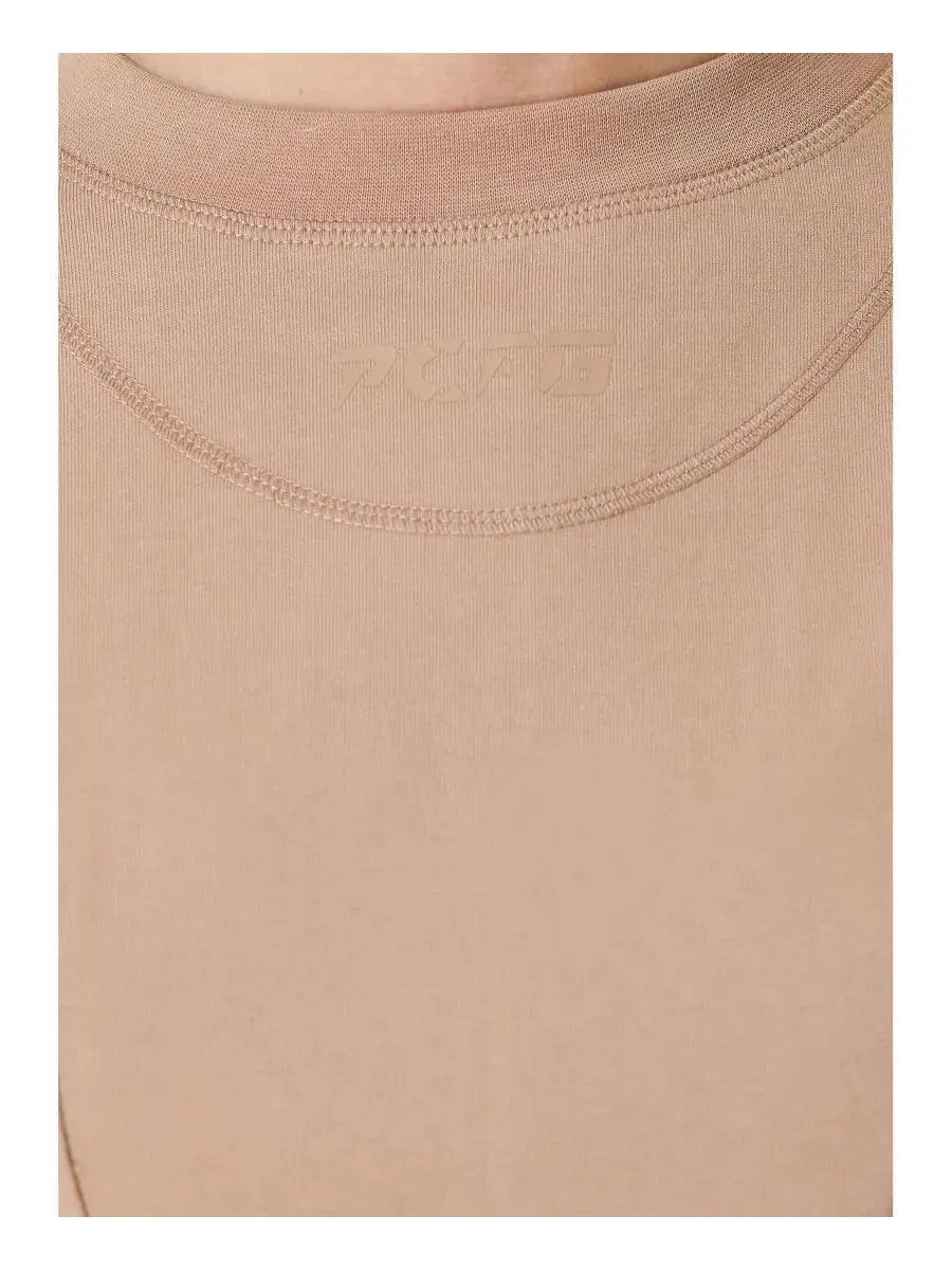 Женский укороченный хлопковый топ с круглым вырезом Free Heaven Cropped Crewneck Cotton T-Shirt PCFG — изображение 8 из 8