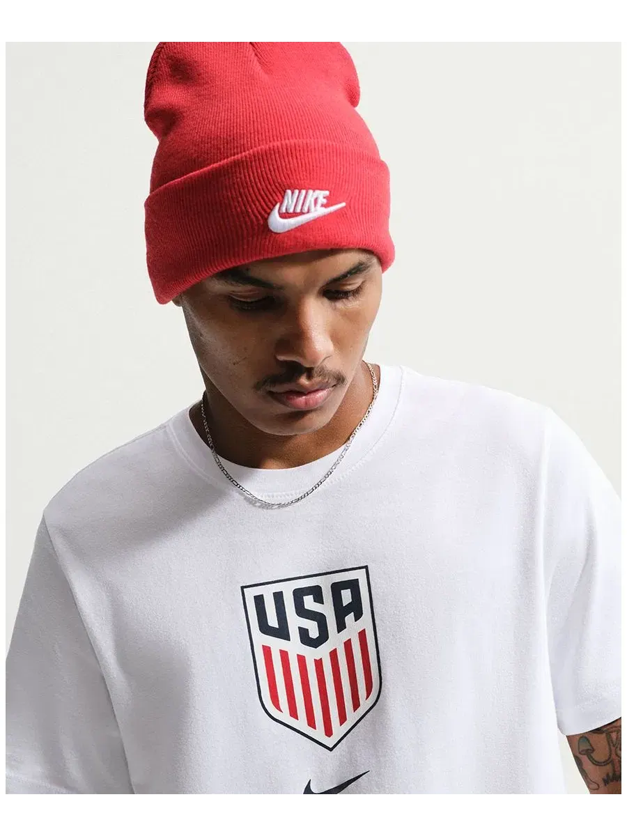 Футболка с принтом USA Crest Soccer Nike — изображение 3 из 5, белый