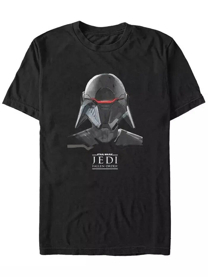 Футболка мужская Star Wars Jedi Fallen Order Inquisitor Helmet Fifth Sun — изображение 1 из 1, черный