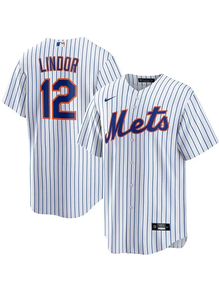 Мужская реплика джерси игрока Francisco Lindor New York Mets Nike — изображение 1 из 5, королевский
