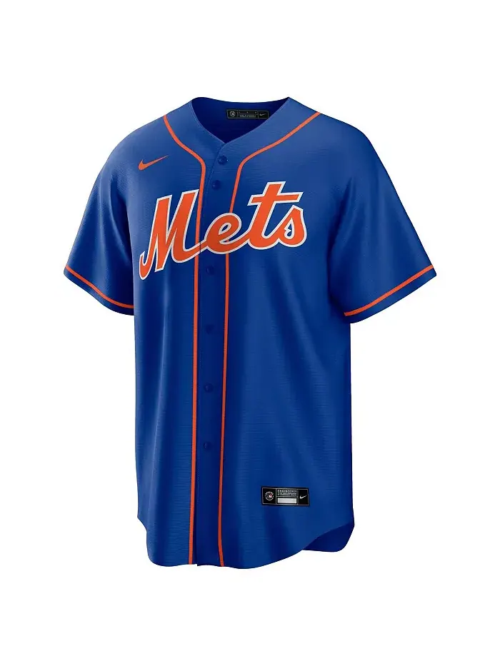 Мужская реплика джерси игрока Francisco Lindor New York Mets Nike — изображение 4 из 5, королевский