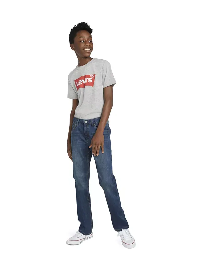 Джинсы Big Boys 511 Slim Fit Stretch Performance Levi's — изображение 8 из 8, синий
